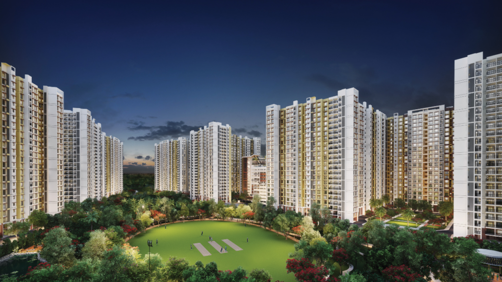 Runwal Gardens Dombivli Night Sports Area