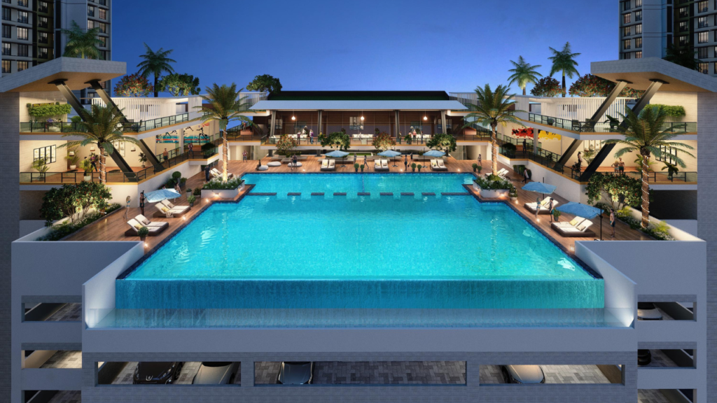 Runwal Gardens Dombivli Rooftop Pool