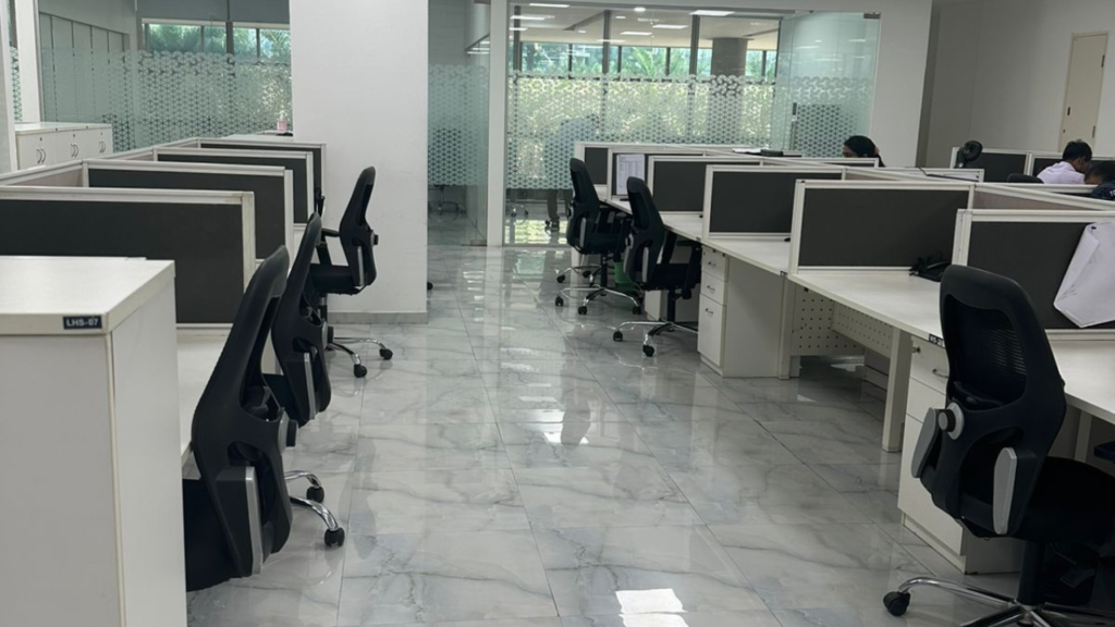 Office Chairs and Seating Arrangement in iThink Tower A, Palava City